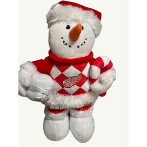 Detroit Red Wings Foco Snowman Plush Doll